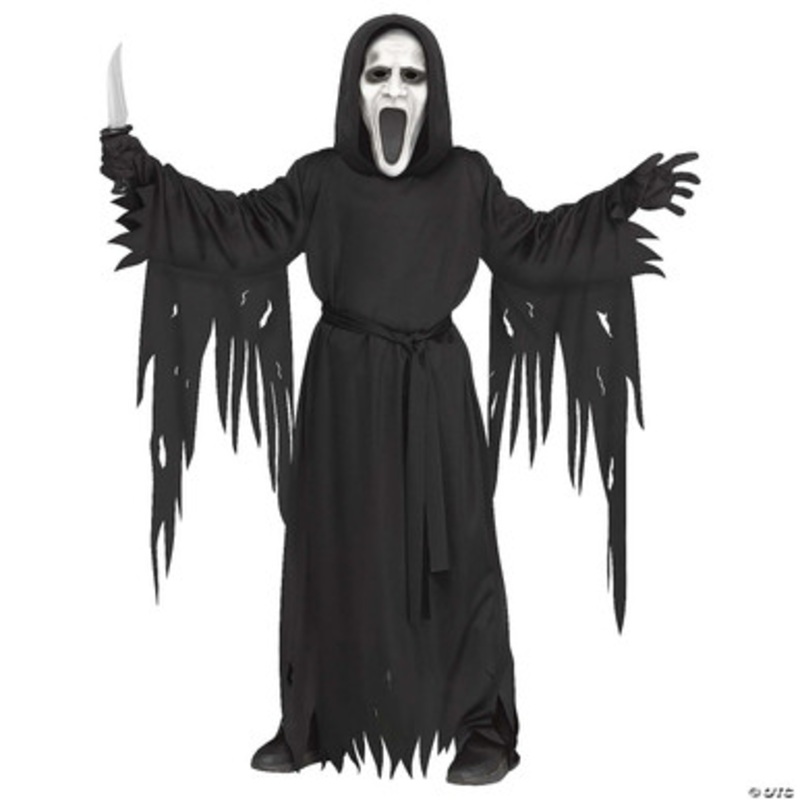 Silent Screamer Costume -Child Medium