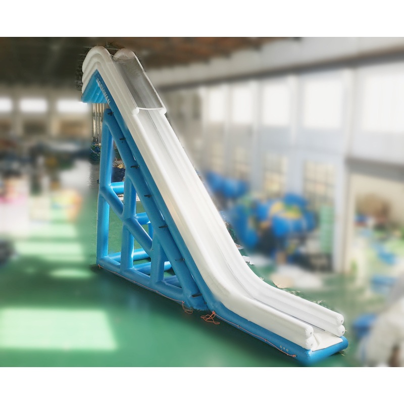 Water Floating Inflatable Yacht Slide for Lake and Sea