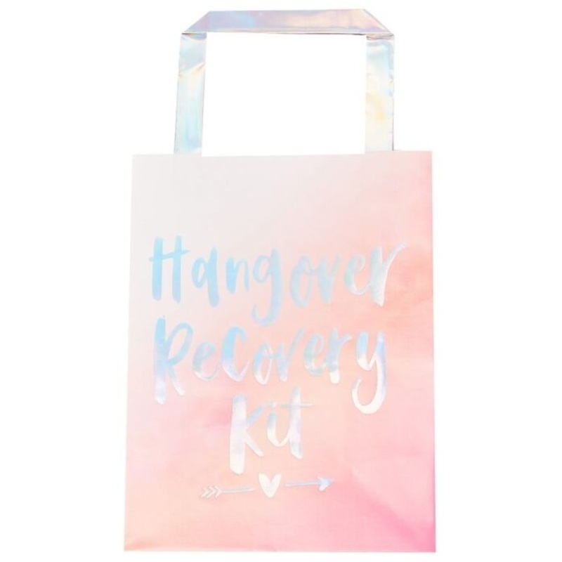5 Bride Tribe Hangover gift bags