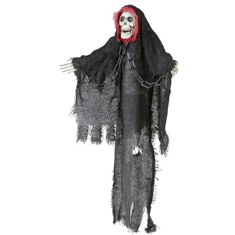 Animated Halloween Grim Reaper 46cm
