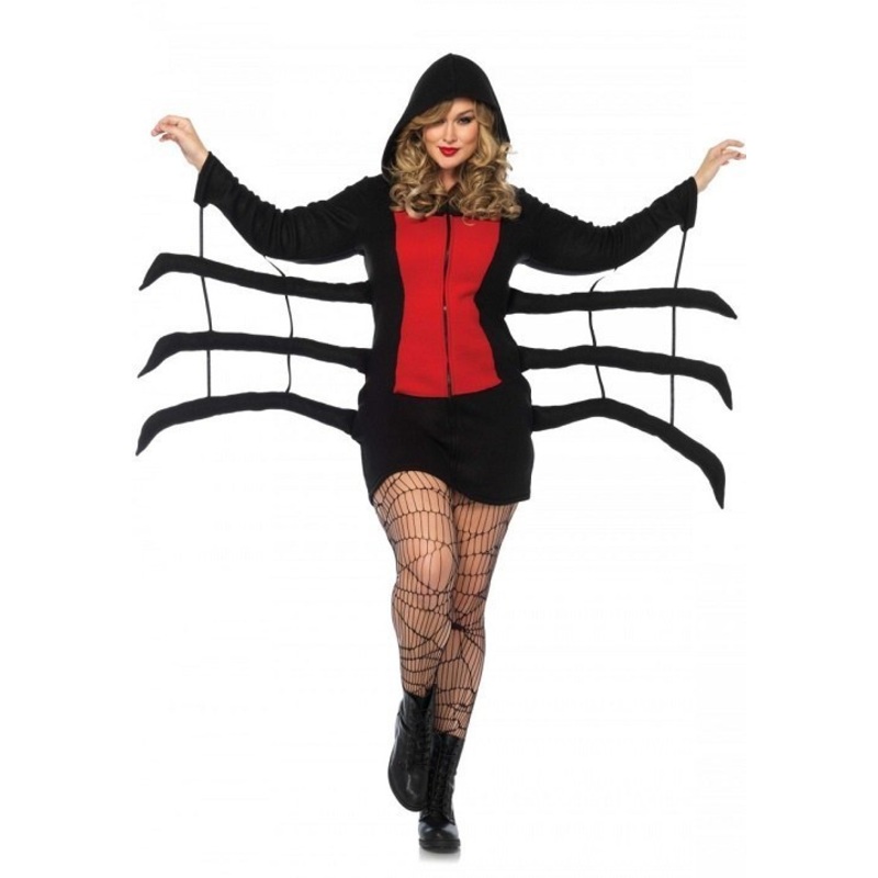 Cozy Black Widow Costume – Plus Size