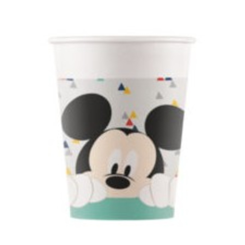 8 Awesome Mickey Mouse cups 266ml