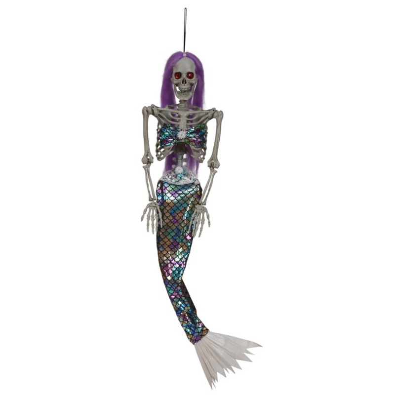 Iridescent mermaid skeleton 1.2m