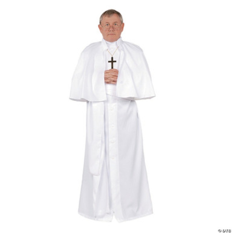 Pope Costume Adult X-Large|X-Large|Standard