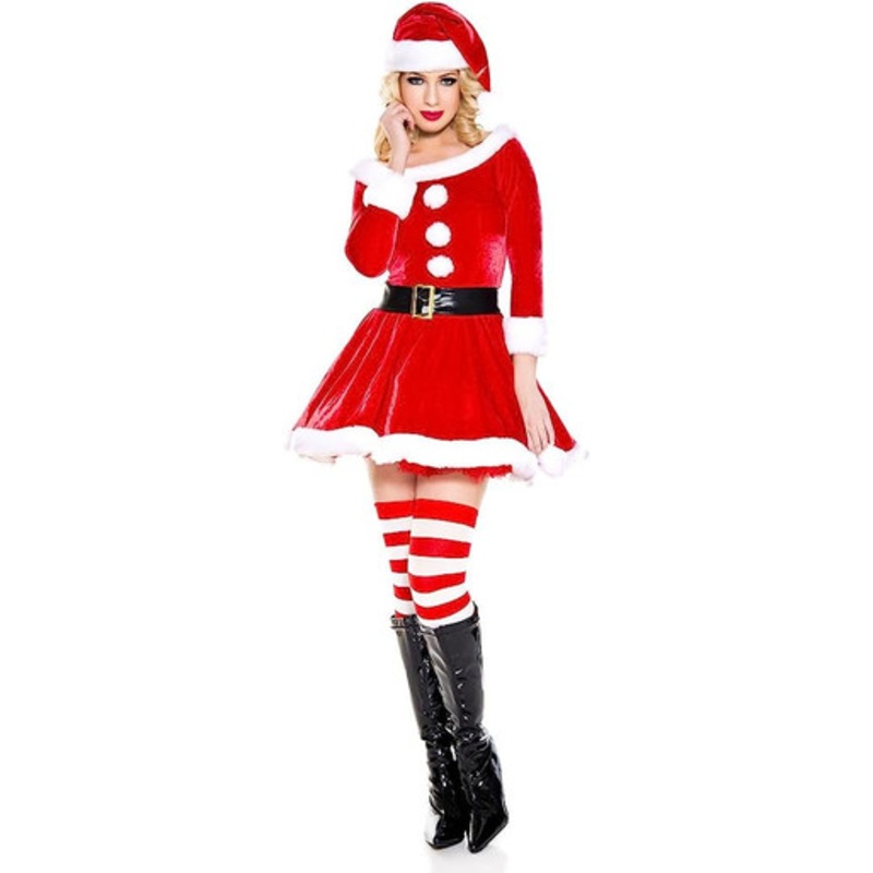 Santa’s Helper Female Costume Small/Medium
