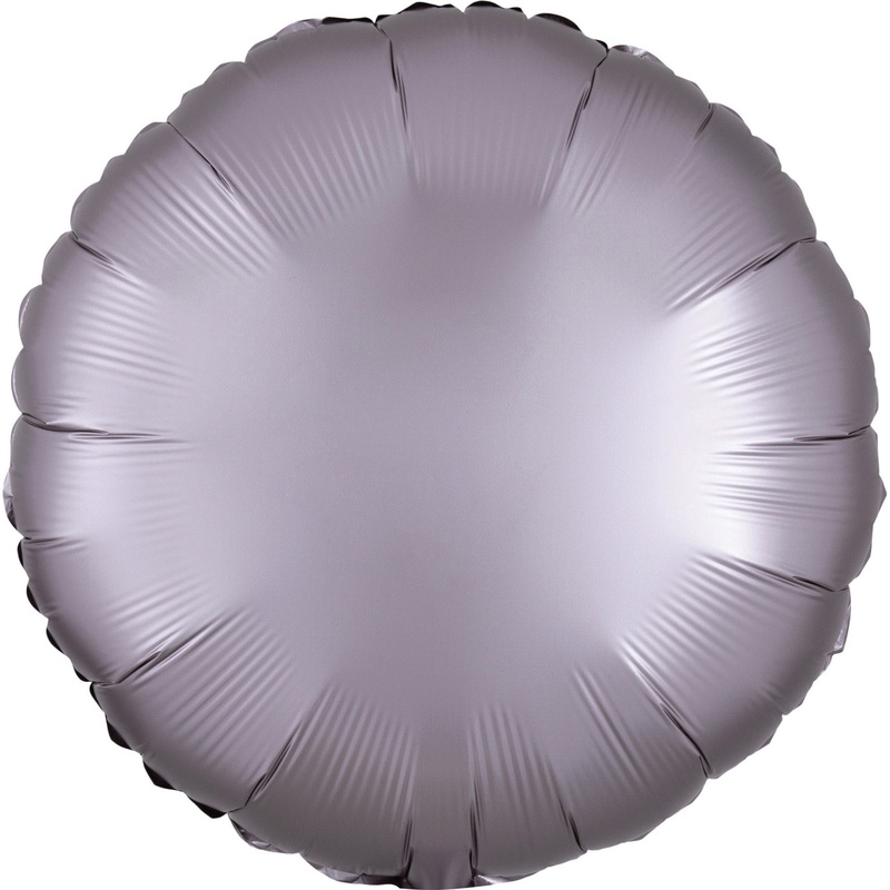 Satin foil balloon mauve 43cm