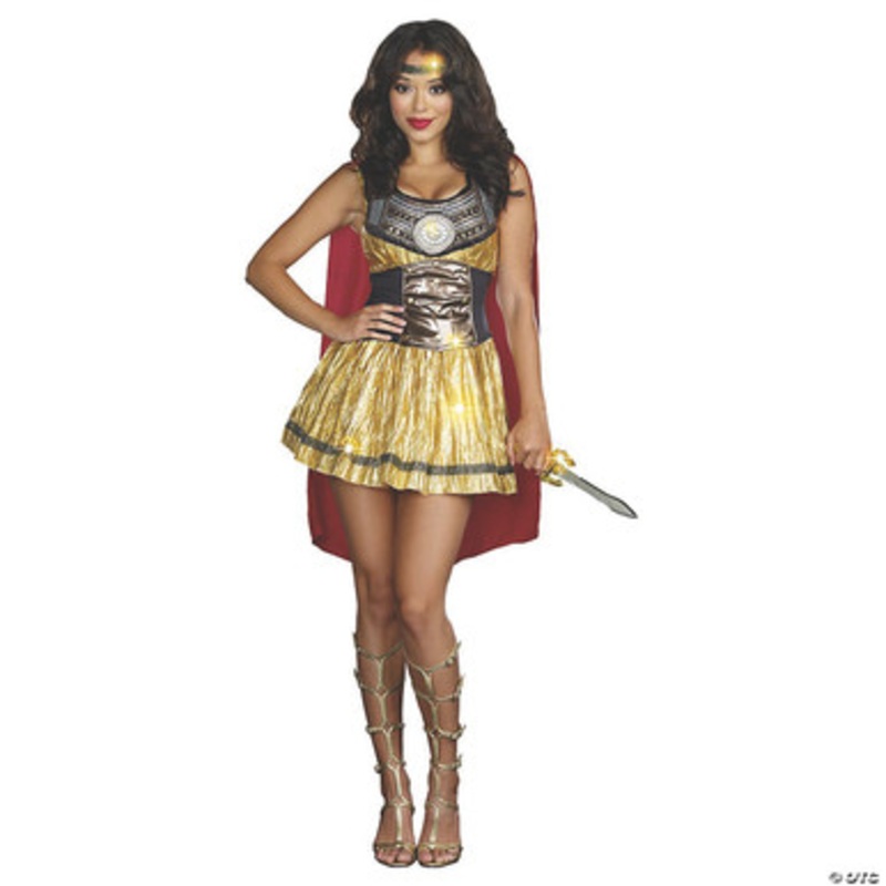 Golden Gladiator Adult Costume  Large
