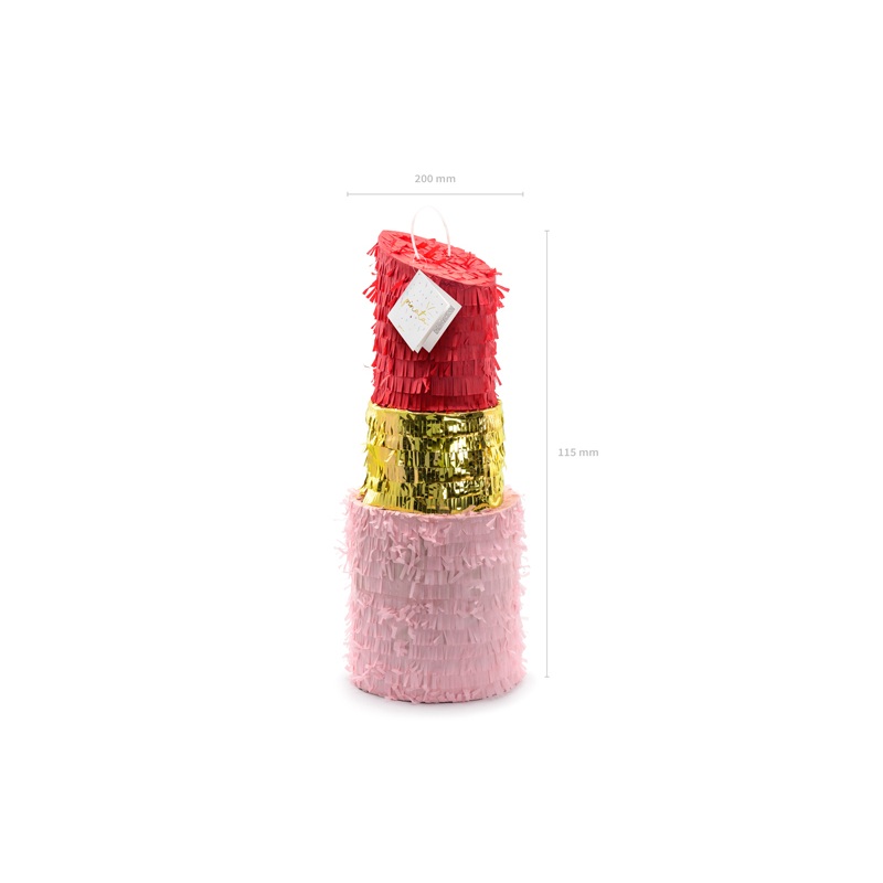 Lipstick Pinata 20 x 54 x 20cm