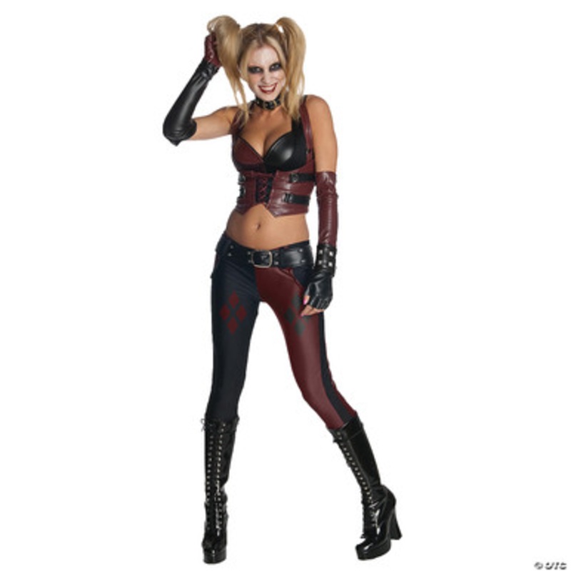 Harley Quinn Arkham City Adult Costume Small
