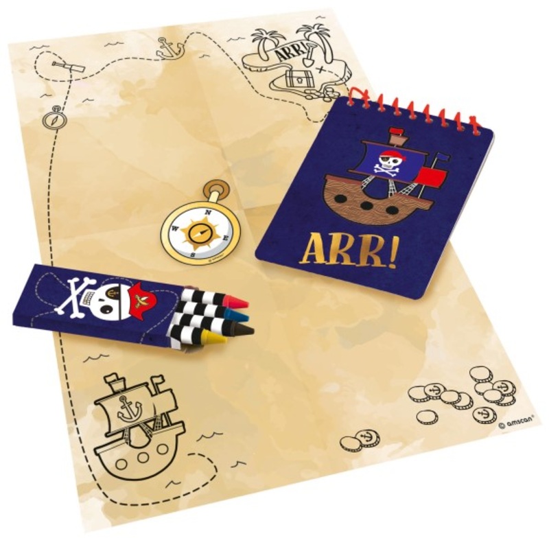 Pirate battle treasure hunt game 24 parts