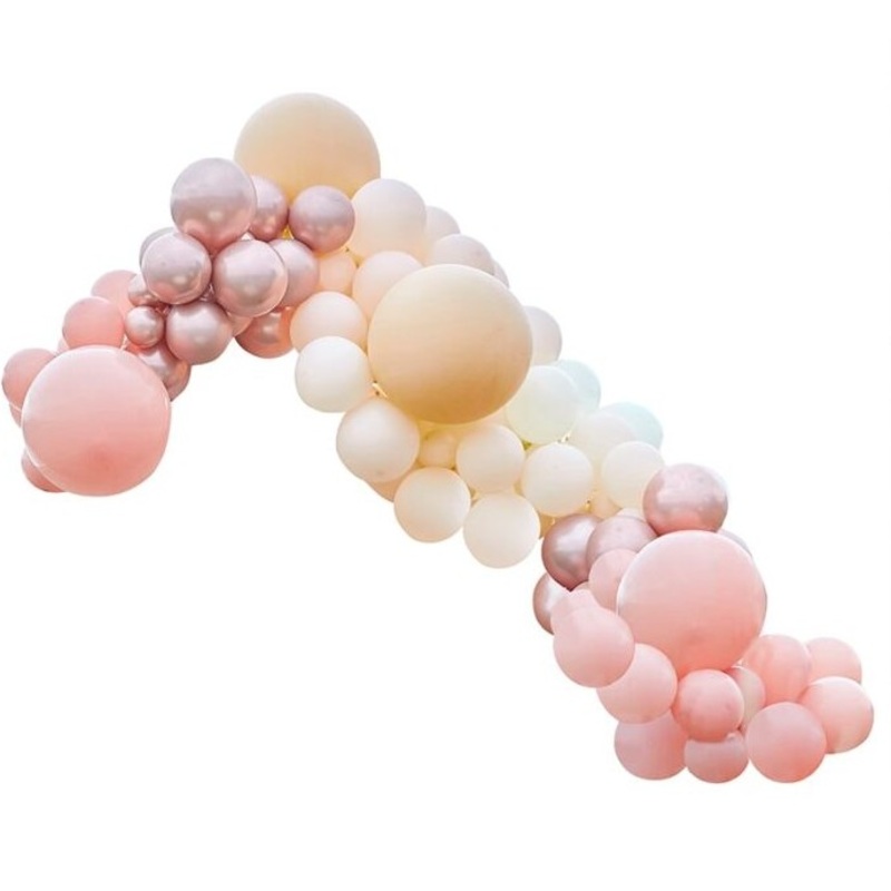 Premium balloon garland Sweet Peach