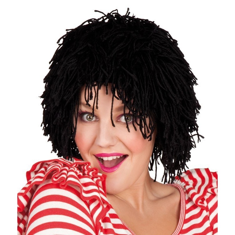 Wooly Clown Wig – Black