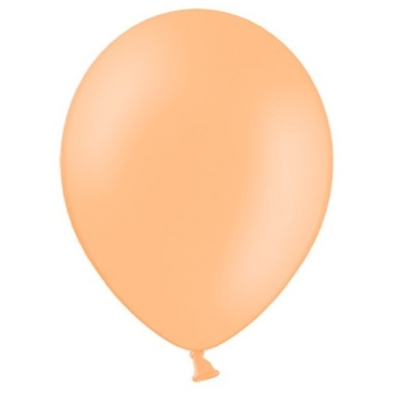 100 Celebration Balloons apricot 29cm