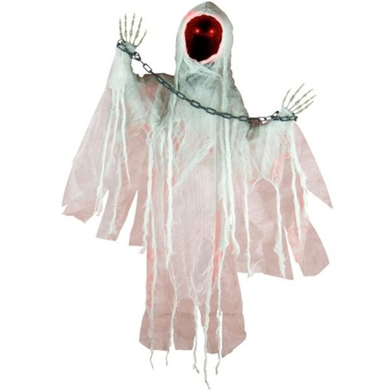 Animated horror ghost with sound 90cm