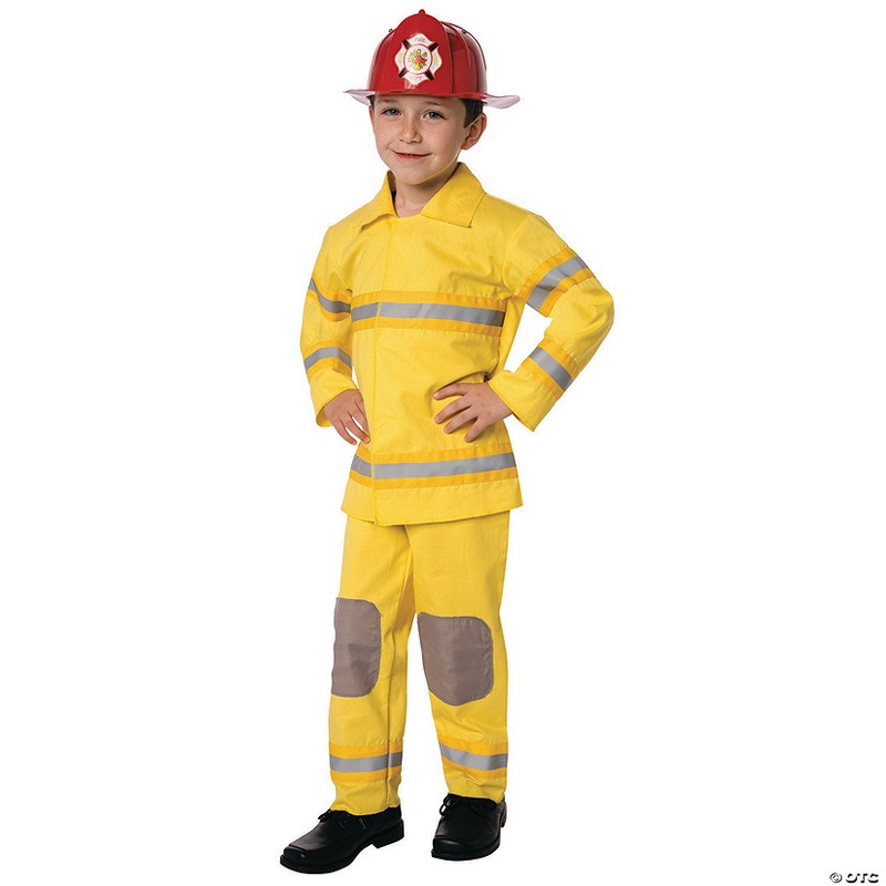 Boy’s Fire Fighter Fireman Costume