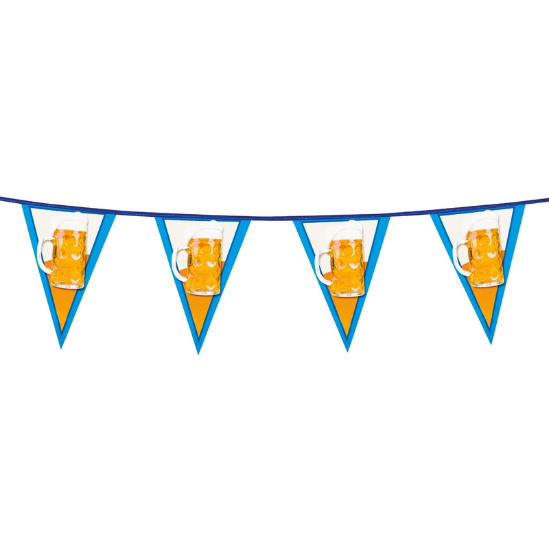 Oktoberfest pennant chain cheers 6m