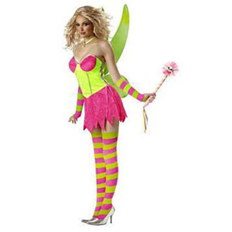 Tinkerbell Adult Costume Rebel Toons  Small