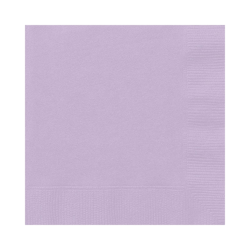 20 napkins Vera lavender 25cm