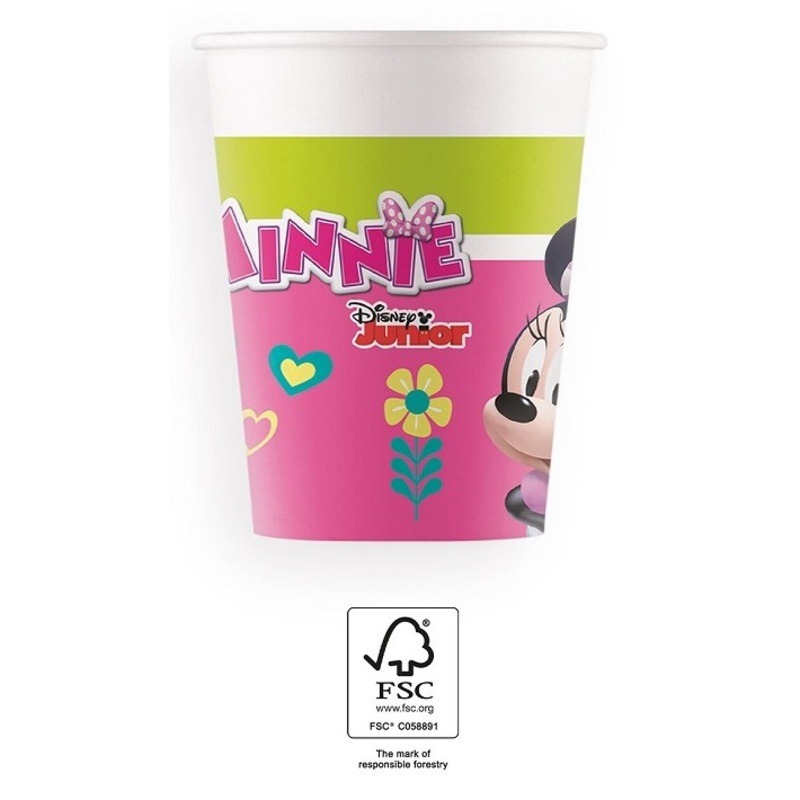 8 Minnie & Daisy cups 200ml