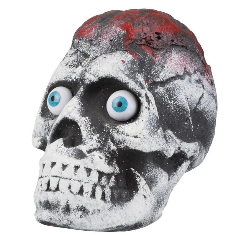 Bloody skull with eyes 20 x 14cm