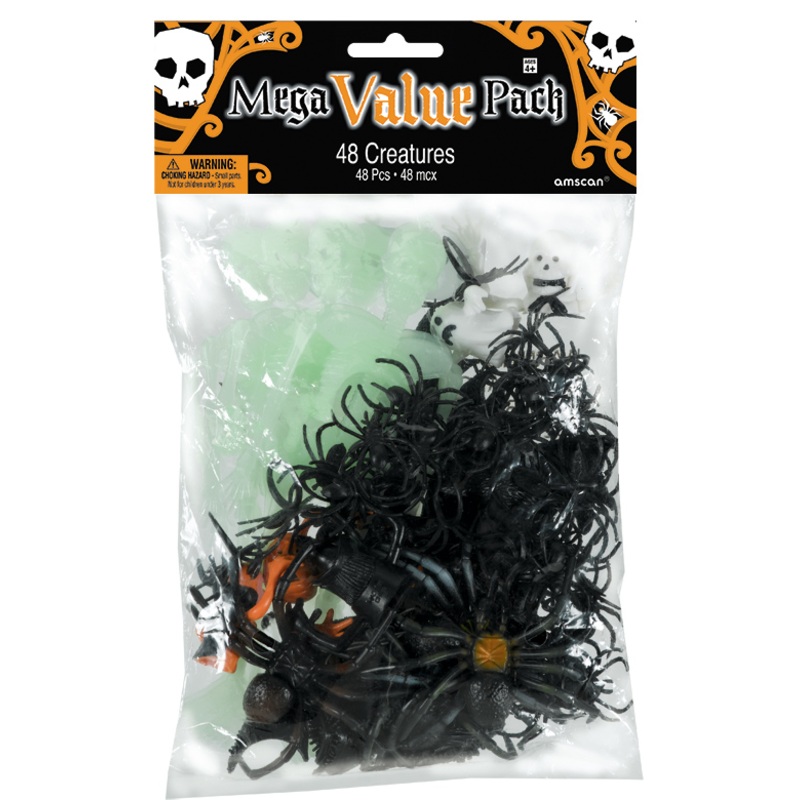 Halloween table decoration set Fright Night 48 pieces