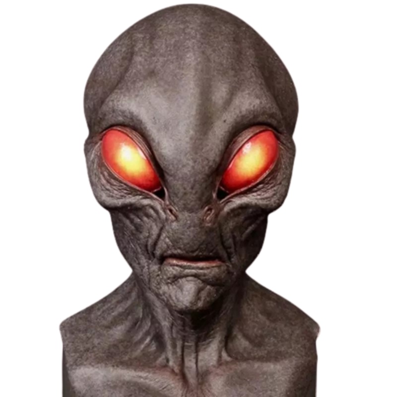 Red Eyed Alien Mask