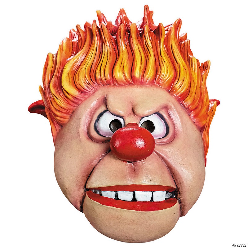The Year Without Santa Claus Heat Miser Latex Mask – One Size