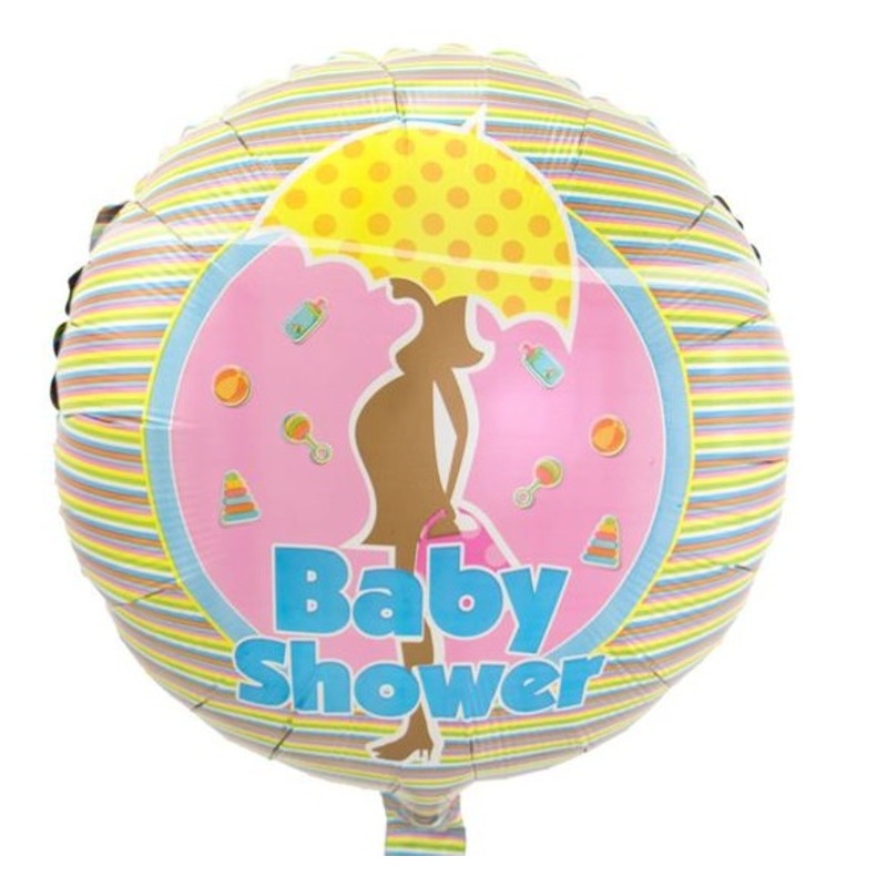 Foil balloon Colorful baby shower