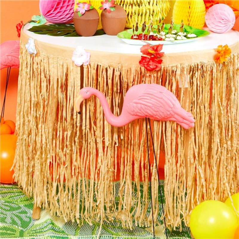 Hawaii raffia table dress 300x74cm