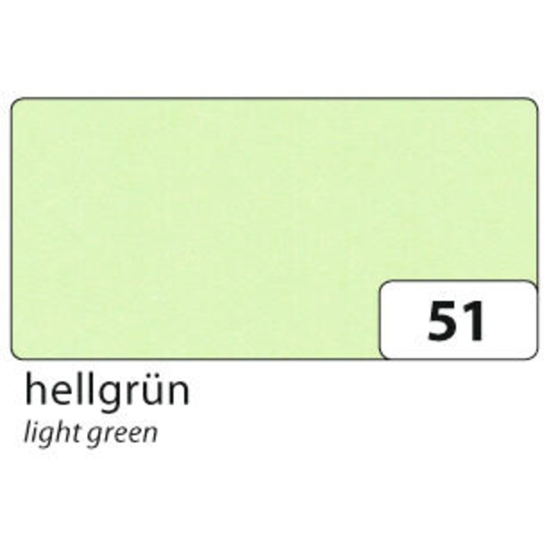 Transparentpapier 115g/m hellgrn 50,5cmx70cm