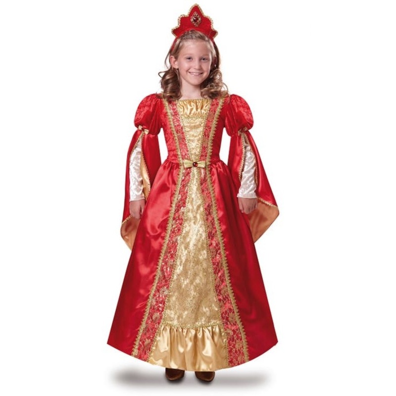 Red Medieval Queen Costume – Tween