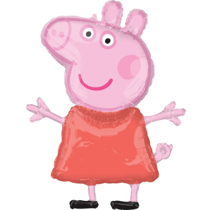 XL Peppa Pig foil balloon 81cm