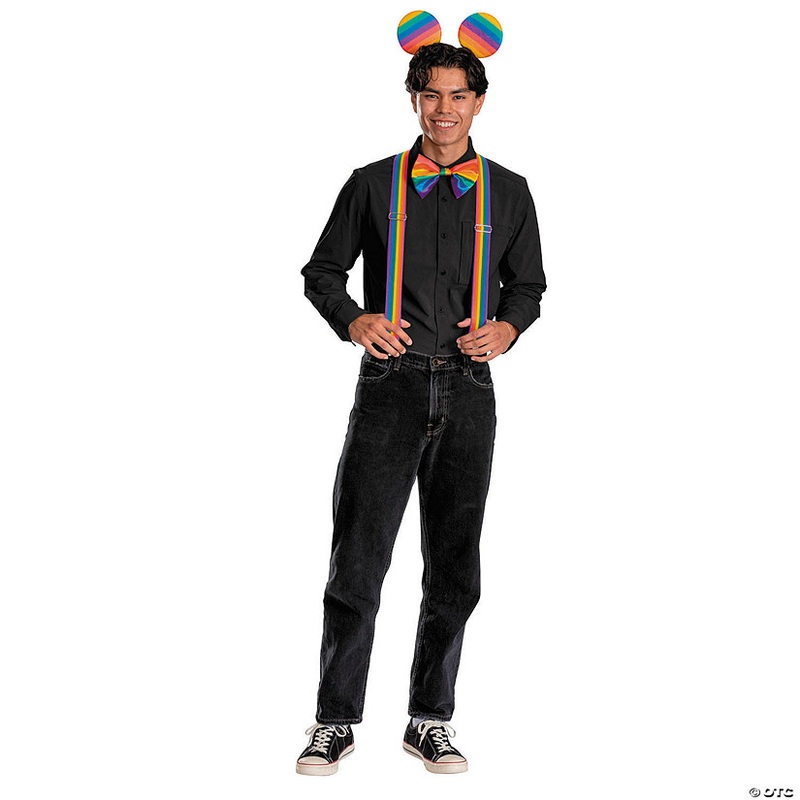 Adults Disney Mickey Mouse 25 Pride Costume Kit