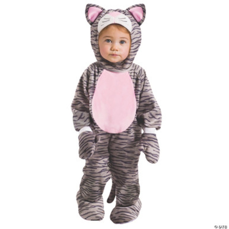 Baby Grey Stripe Kitten Costume Infant