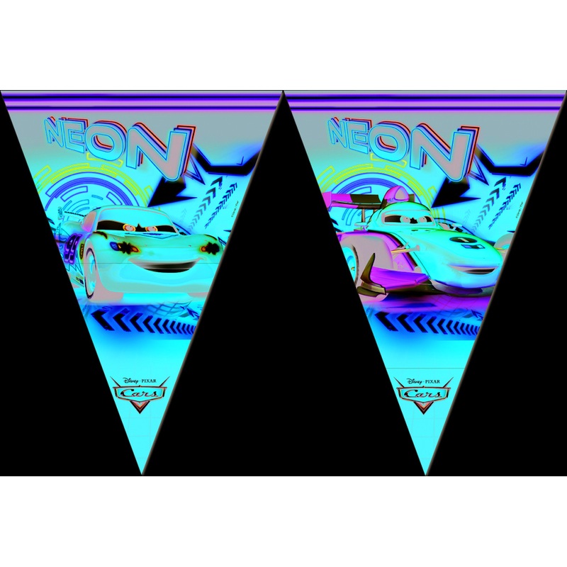 Cars Neon City pennant chain 230cm