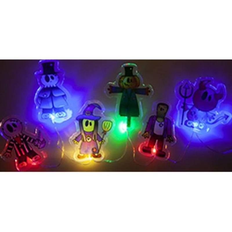 Halloween gel sticker window fairy lights