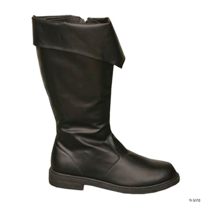 Pirate Boots Black Men’s  Small