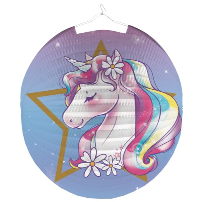 Unicorn Dreams Lantern 25cm