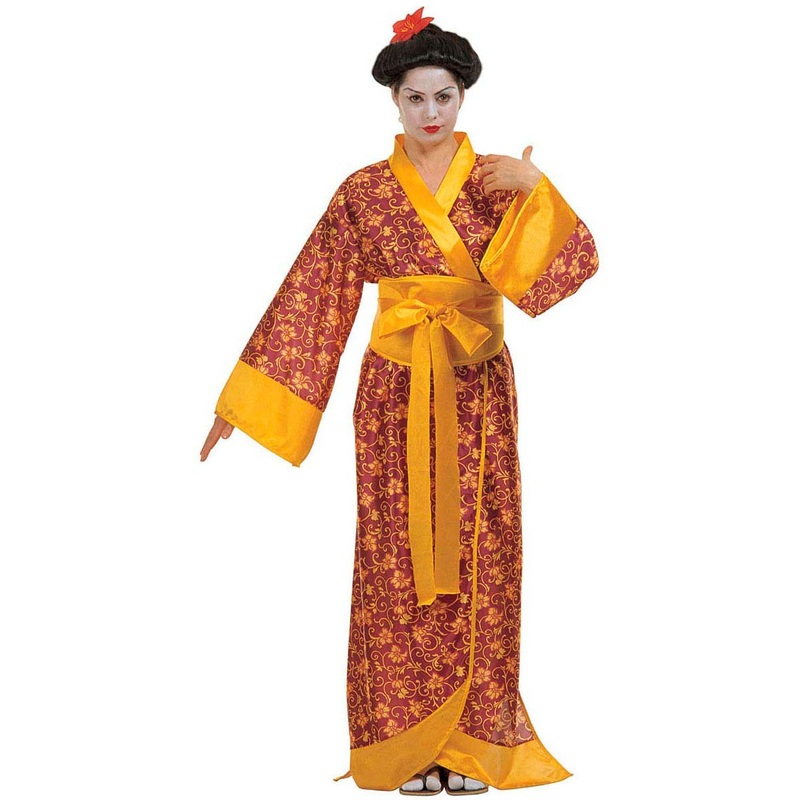 Yellow Golden Geisha Kimono S|S|M|L