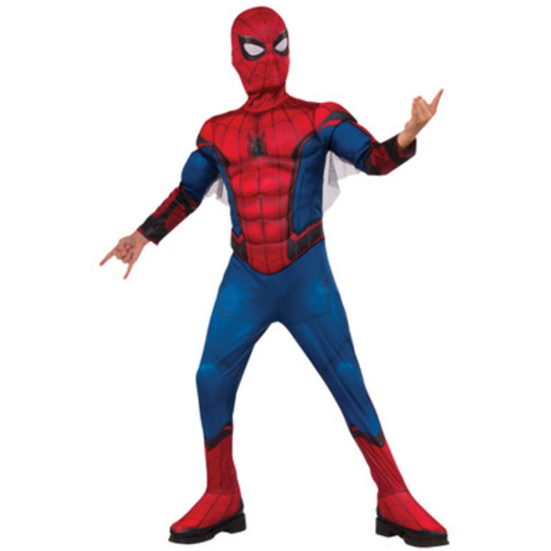 Spiderman Deluxe Kids Costume Small