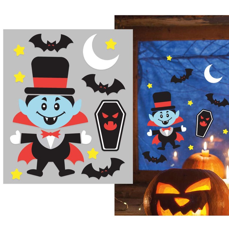 Gel Window Sticker – Little Vampire