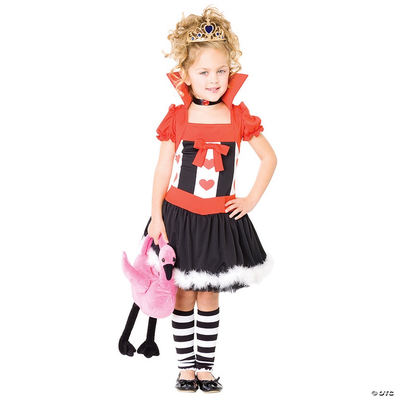 Girl’s Queen Of Hearts Costume