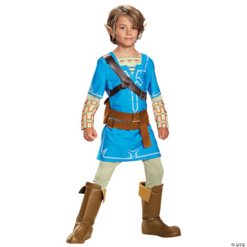 Link Breath of the Wild Deluxe Child Costume  Small