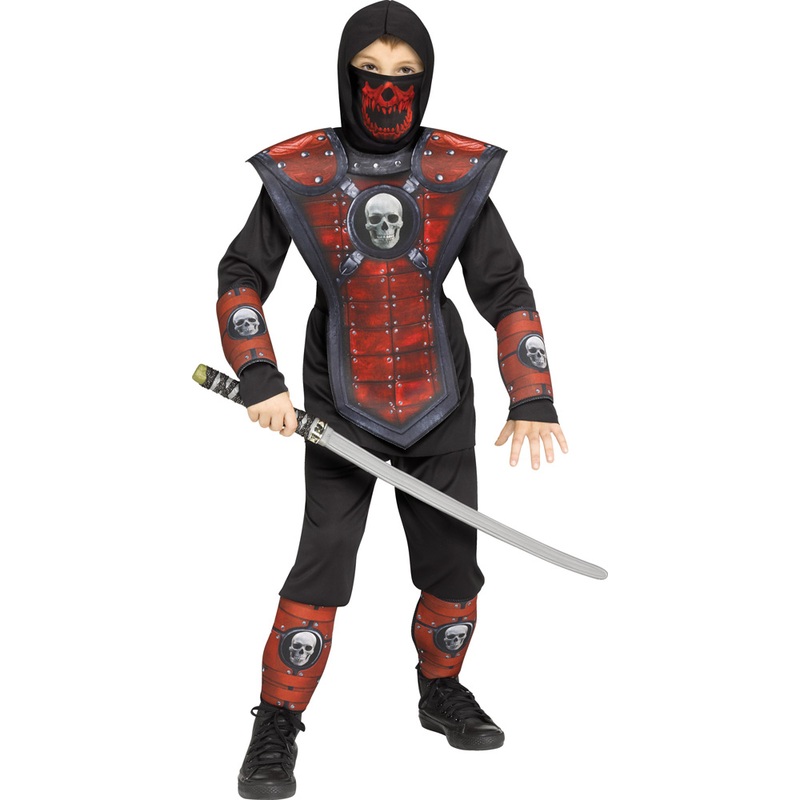 Red Skull Ninja Costume – Tween