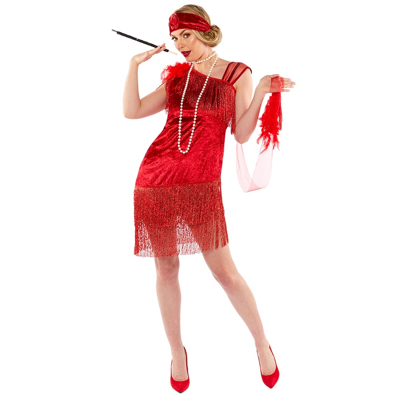 Red flapper women’s costume Diana 34-36