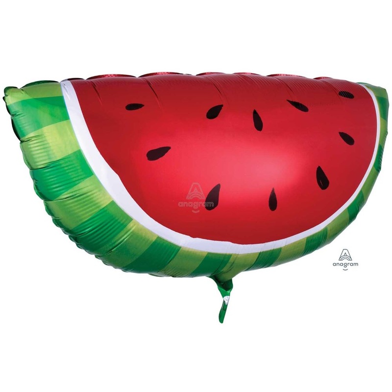 Foil balloon XL watermelon 81cm