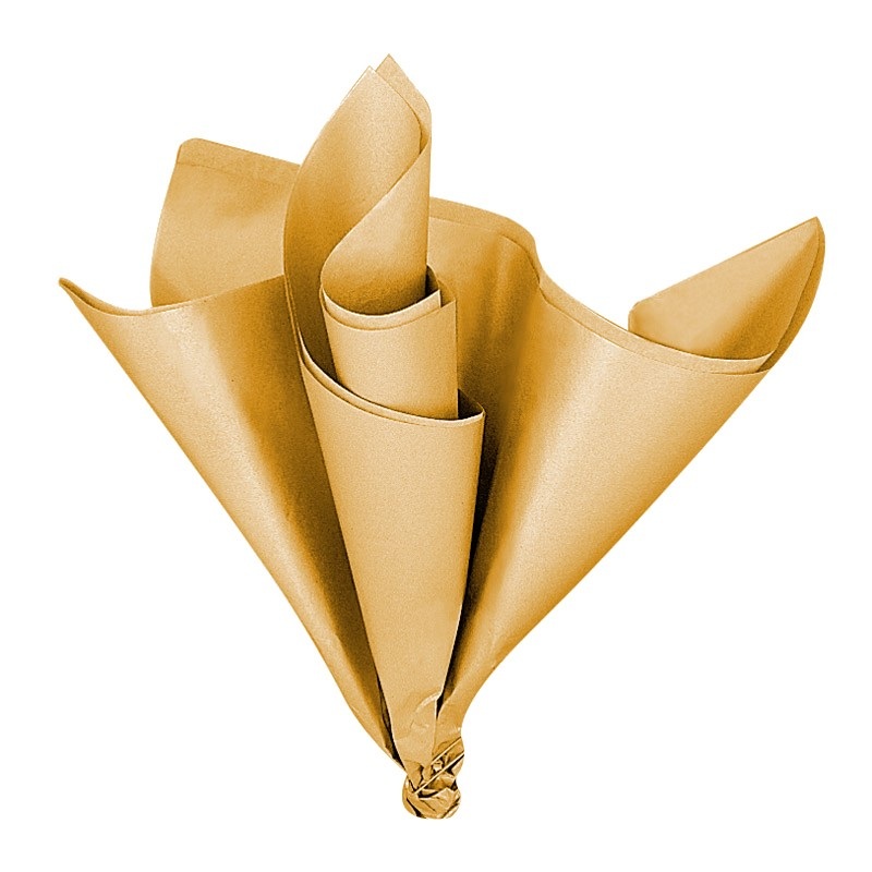 5 wrapping paper sections Celebration Gold