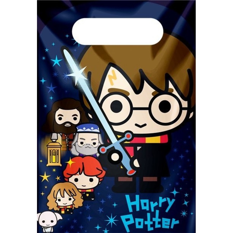 8 Harry Potter cartoon gift bags