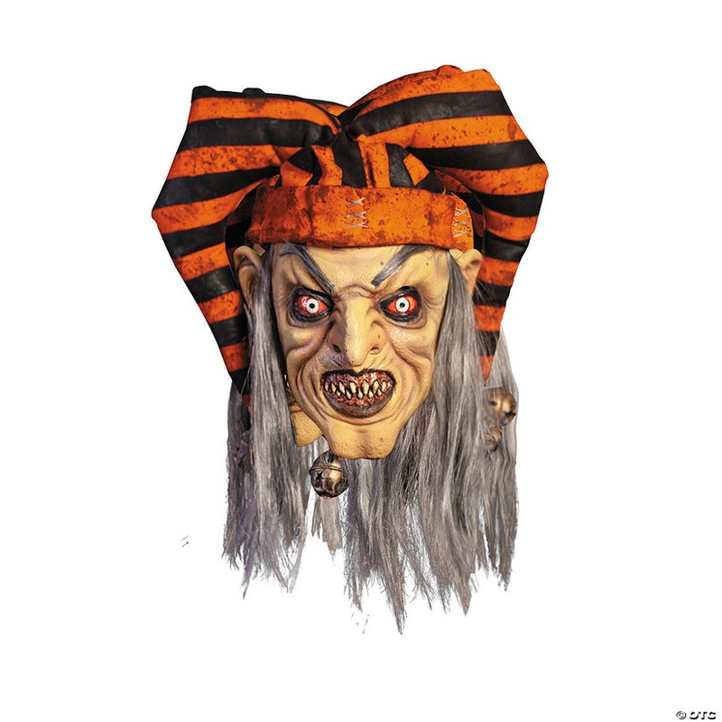 Adults The Terror of Hallows Eve Evil Trickster Latex Mask – One Size