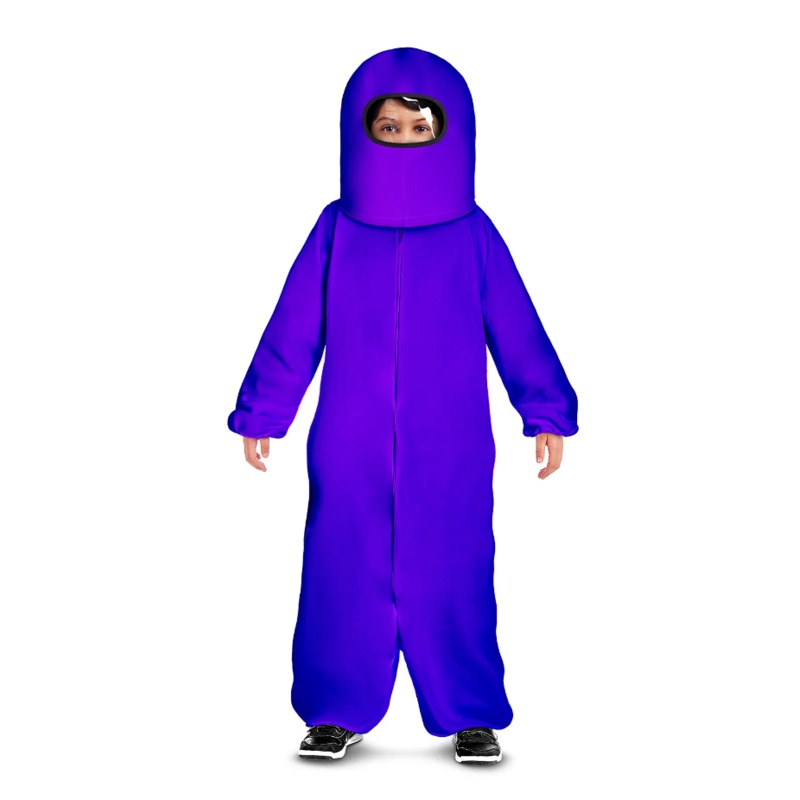 Among Us Impostor Purple Costume – Kids